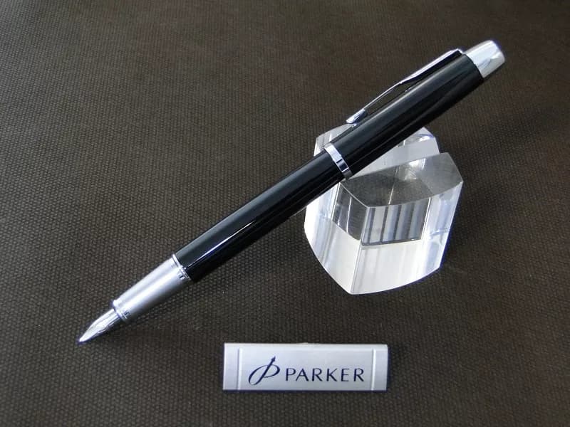 خودنویس لاک مشکی گیره استیل پارکر مدل ای ام – PARKER IM Black — تصویر ۲