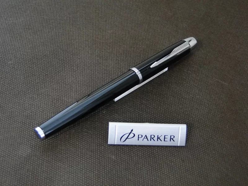 خودنویس لاک مشکی گیره استیل پارکر مدل ای ام – PARKER IM Black