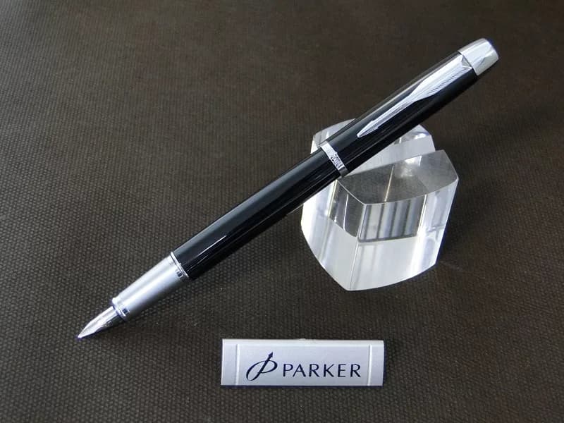 خودنویس لاک مشکی گیره استیل پارکر مدل ای ام – PARKER IM Black — تصویر ۳