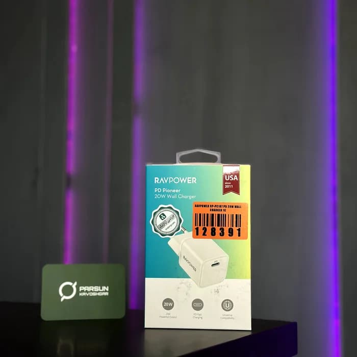 شارژر دیواری Ravpower مدل RP-PC167 20W — تصویر ۲