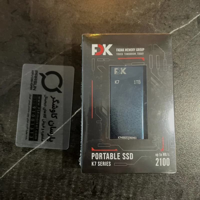 هارد SSD اکسترنال 1 ترابایت فدک FDK K7 — تصویر ۳