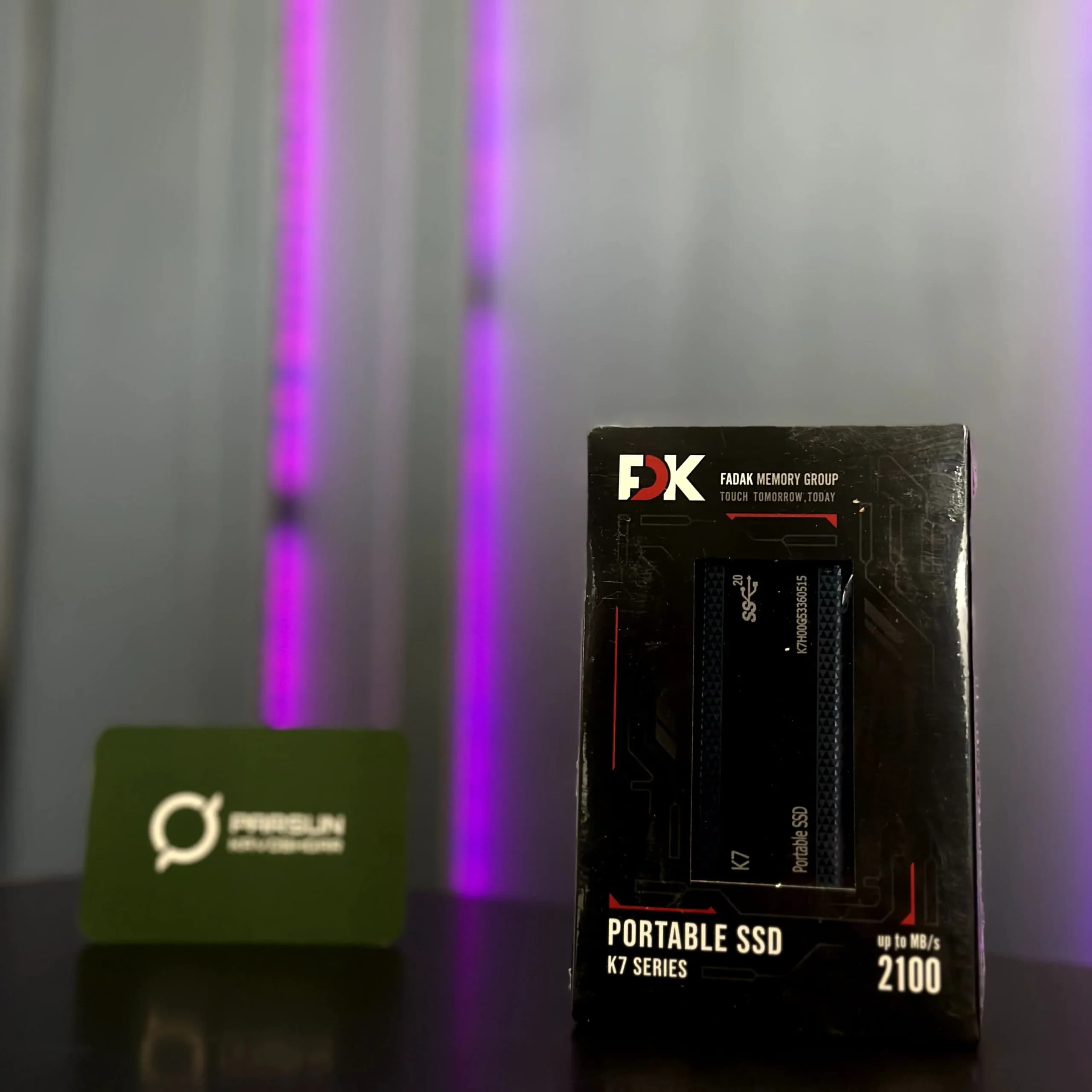 هارد SSD اکسترنال 1 ترابایت فدک FDK K7 — تصویر ۲