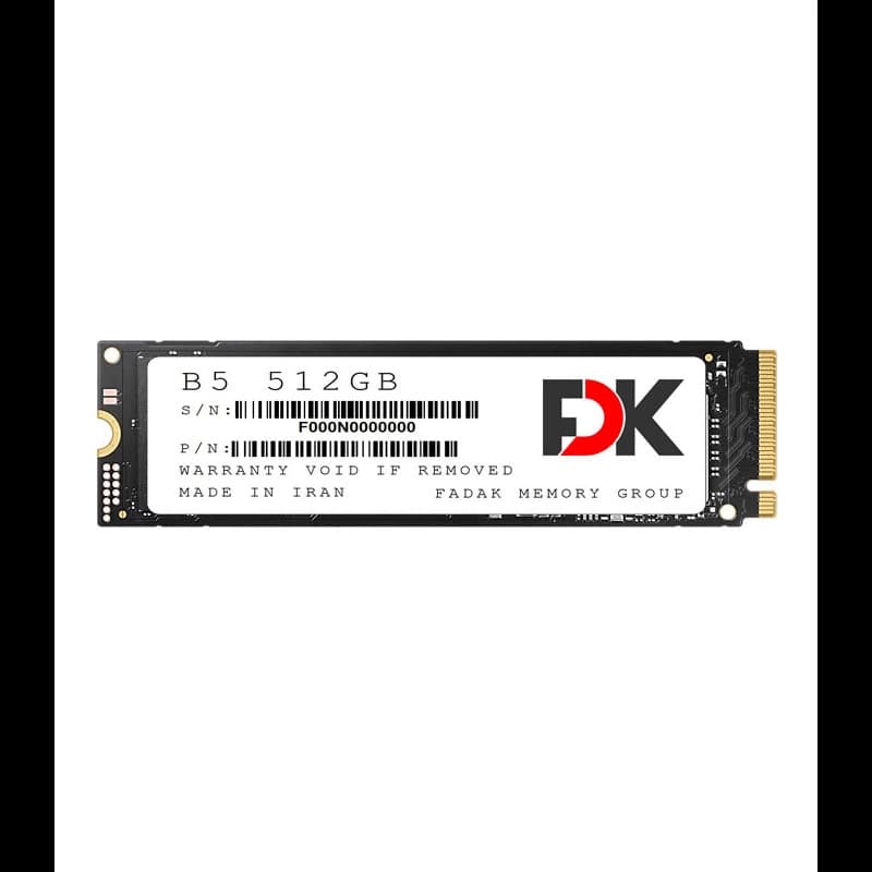 حافظه m2 512 گیگ فدک FDK