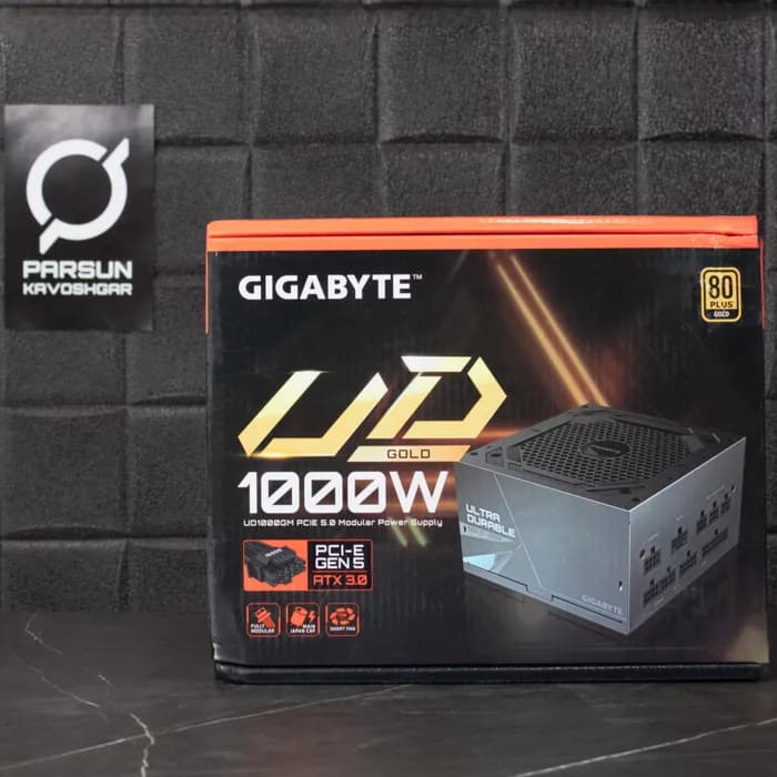 پاور گیگابایت 1000 وات مدل Gigabyte UD1000GM PG5 — تصویر ۲