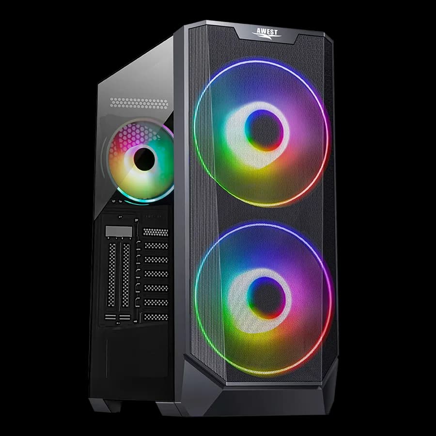 کیس کامپیوتر اوست مدل AWEST GT-AV200-MB