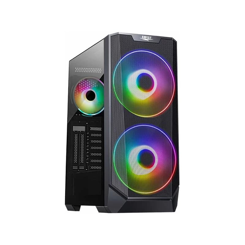 کیس کامپیوتر اوست مدل AWEST GT-AV200-MB — تصویر ۶