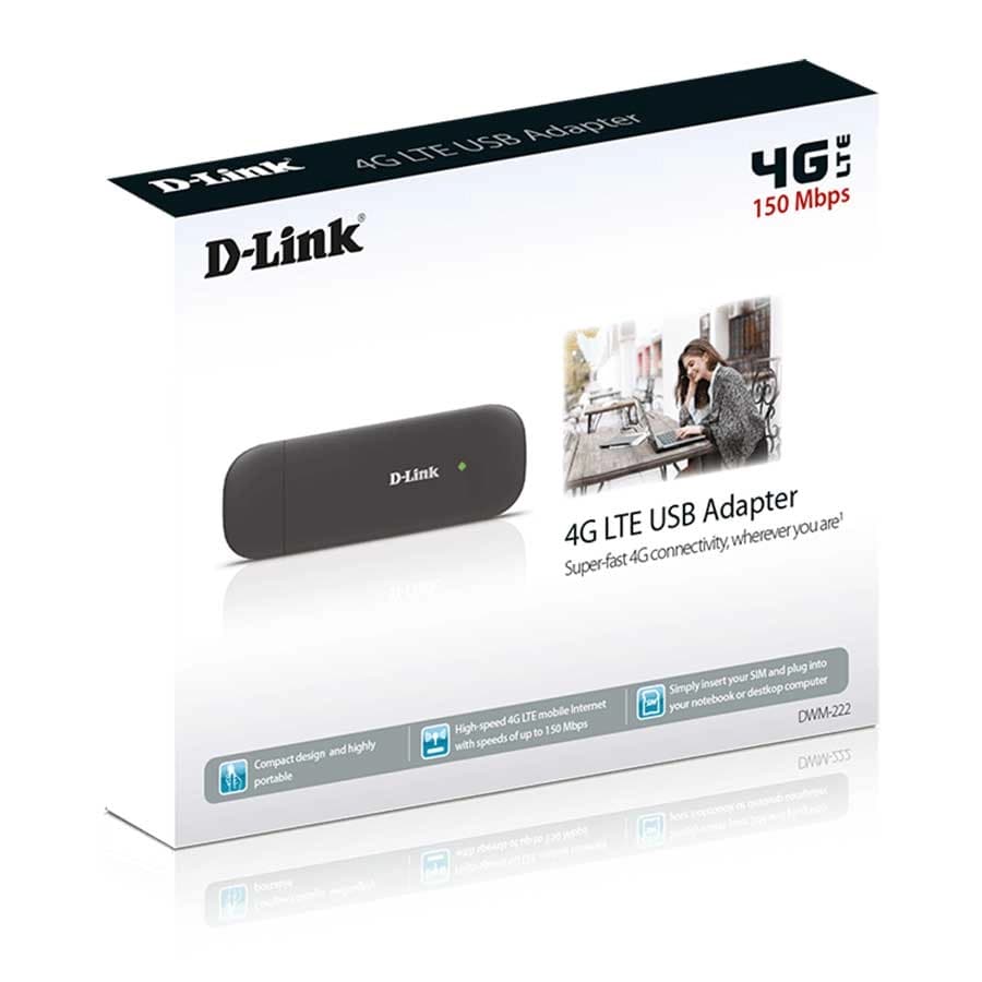 مودم 4G LTE بی‌سیم USB دی لينک مدل D-Link DWM-222 — تصویر ۳