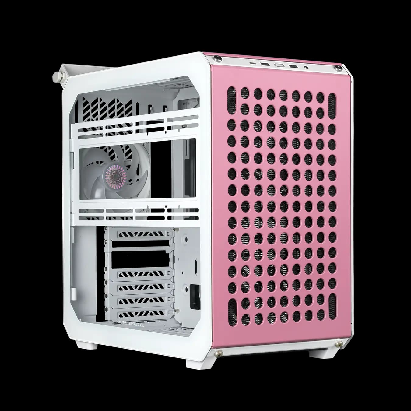 کیس کامپیوتر کولر مستر مدل Cooler Master QUBE 500 Macaron — تصویر ۶