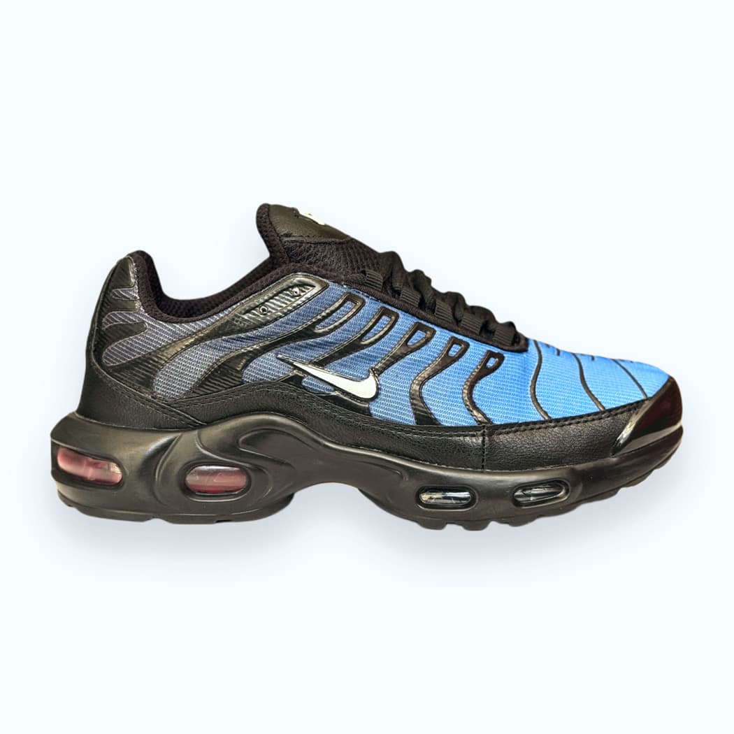 کتونی اسپرت مردانه مدل نایک ایر مکس تی‌ان Nike Tn رنگ مشکی آبی کد 51202
