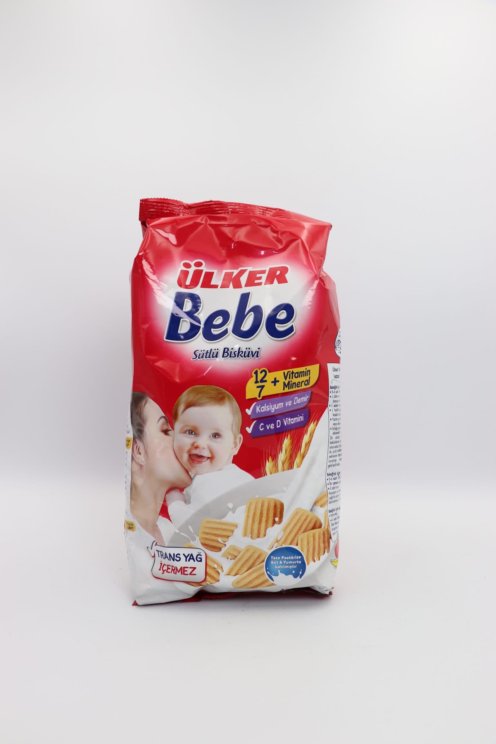 معرفی بیسکویت 400 گرمی به به شیری Ülker Bebe