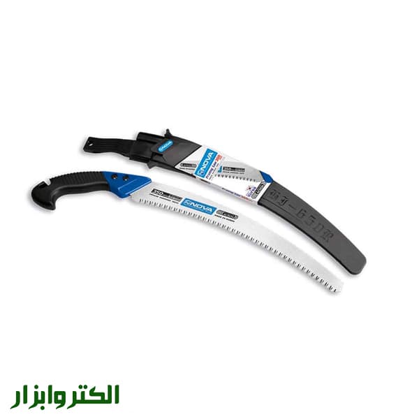 اره باغبانی خم دسته آلومینیومی غلاف دار نووا مدل NTS-2335