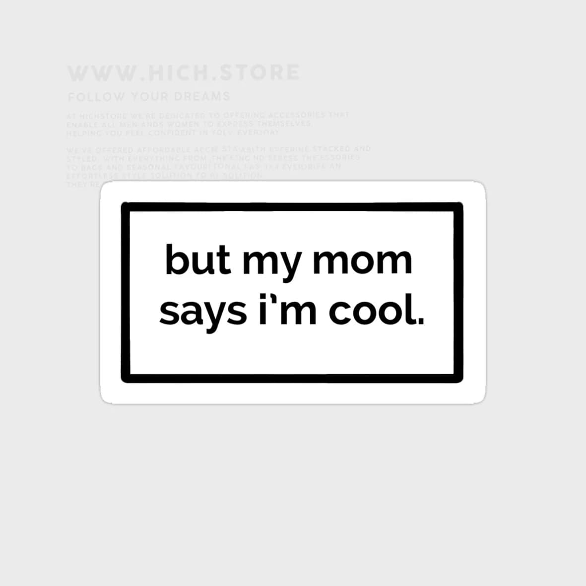 استیکر But Im Cool