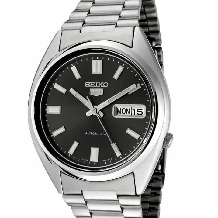 ساعت سیکو مردانه snxs79k کلاسیک اتومات فریم دایره استیل بند استیل صحفه ای مشکی — تصویر ۲
