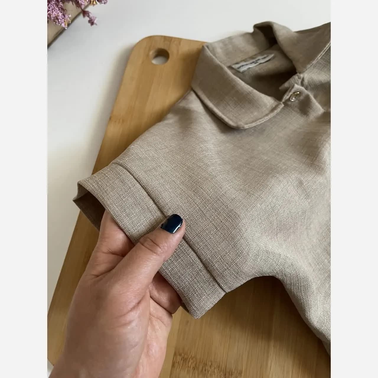 ست شومیز و شلوارک دخترانه مدل گره ای طرح سوفیا سایز 2 تا 9 سال — تصویر ۴