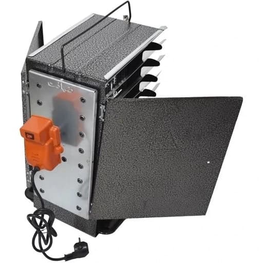 کباب پز گازی ایستاده ضیافت 16 سیخ موتور دار