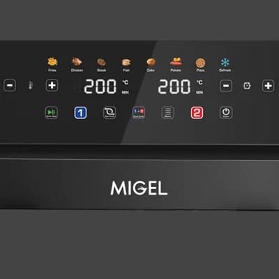 سرخ کن بدون روغن دوقلو میگل مدل GAF 206 — تصویر ۳