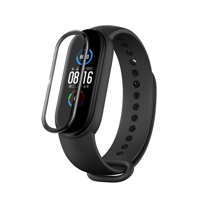 محافظ صفحه نمایش 3D مچ بند هوشمند شیائومی Mi Band 6 — تصویر ۲