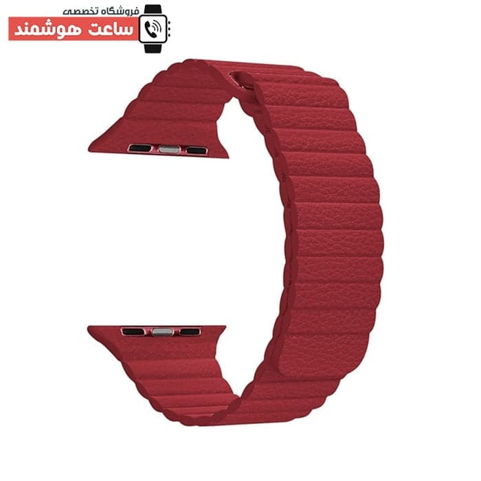 بند لدر لوپ اپل واچ – Apple Watch Leather Loop Strap — تصویر ۴