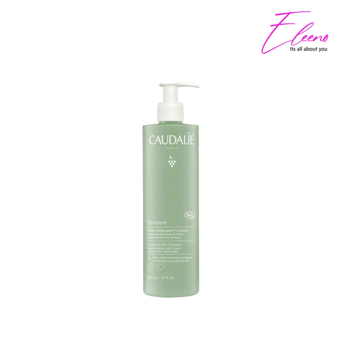 ژل شستشوی صورت کدلی پوست چرب Caudalie Vinopure Gel
