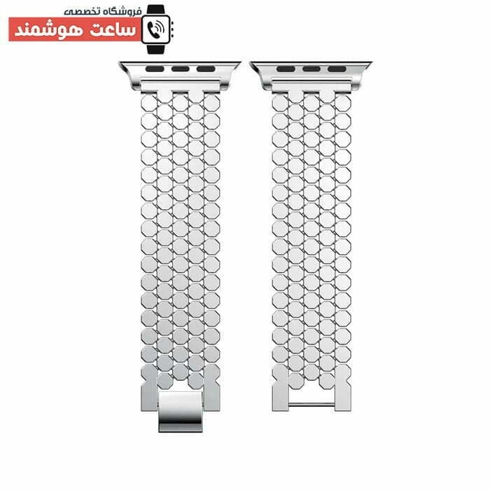 بند اپل واچ لانه زنبوری کد 1380 — تصویر ۵