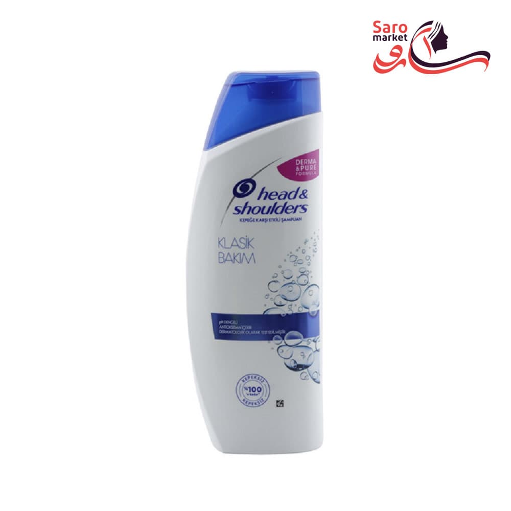 شامپو مو هد و شولدرز مدل head shoulders KLASIK BAKIM