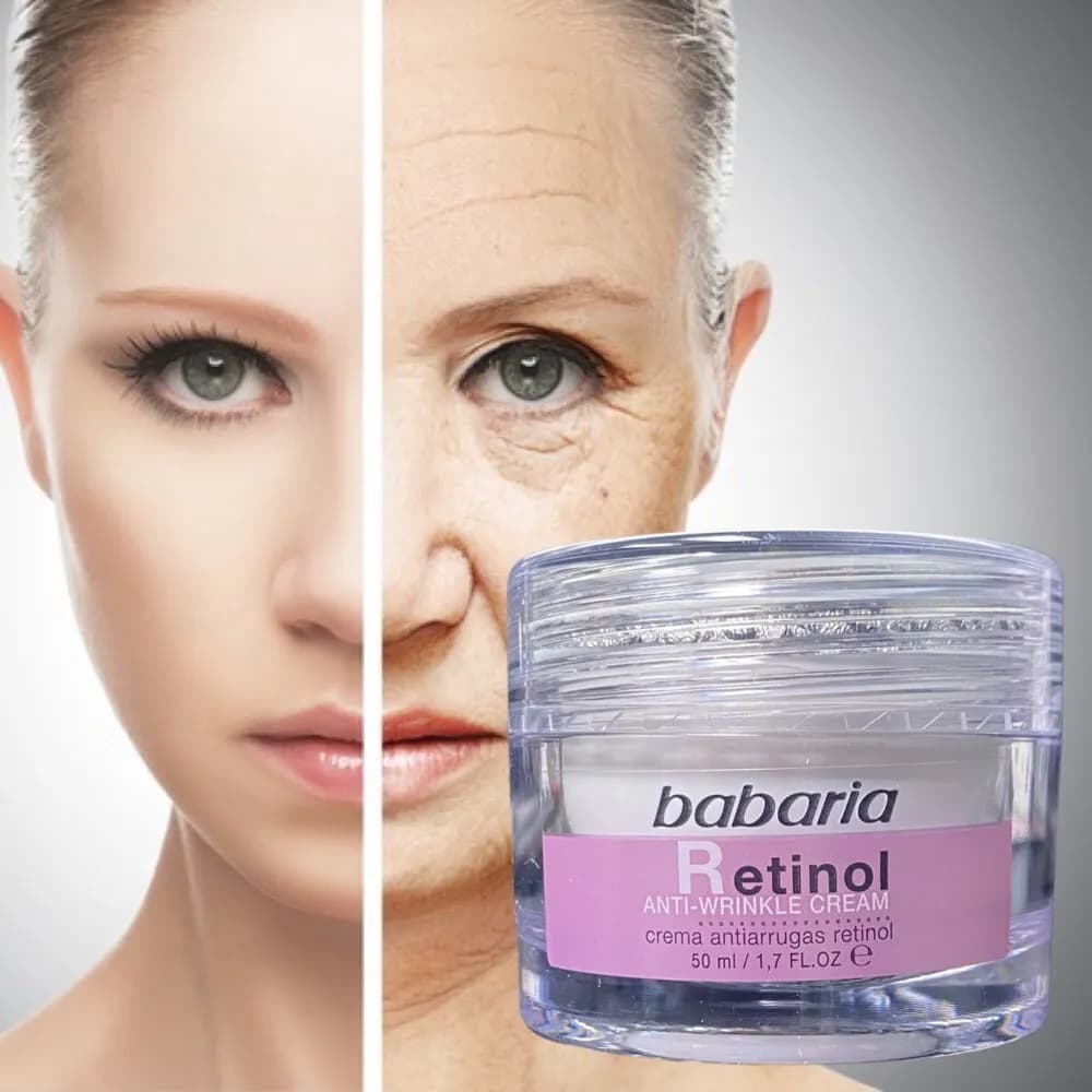 کرم رتینول باباریا ضد چروک Babaria Retinol Anti Wrinkle — تصویر ۲