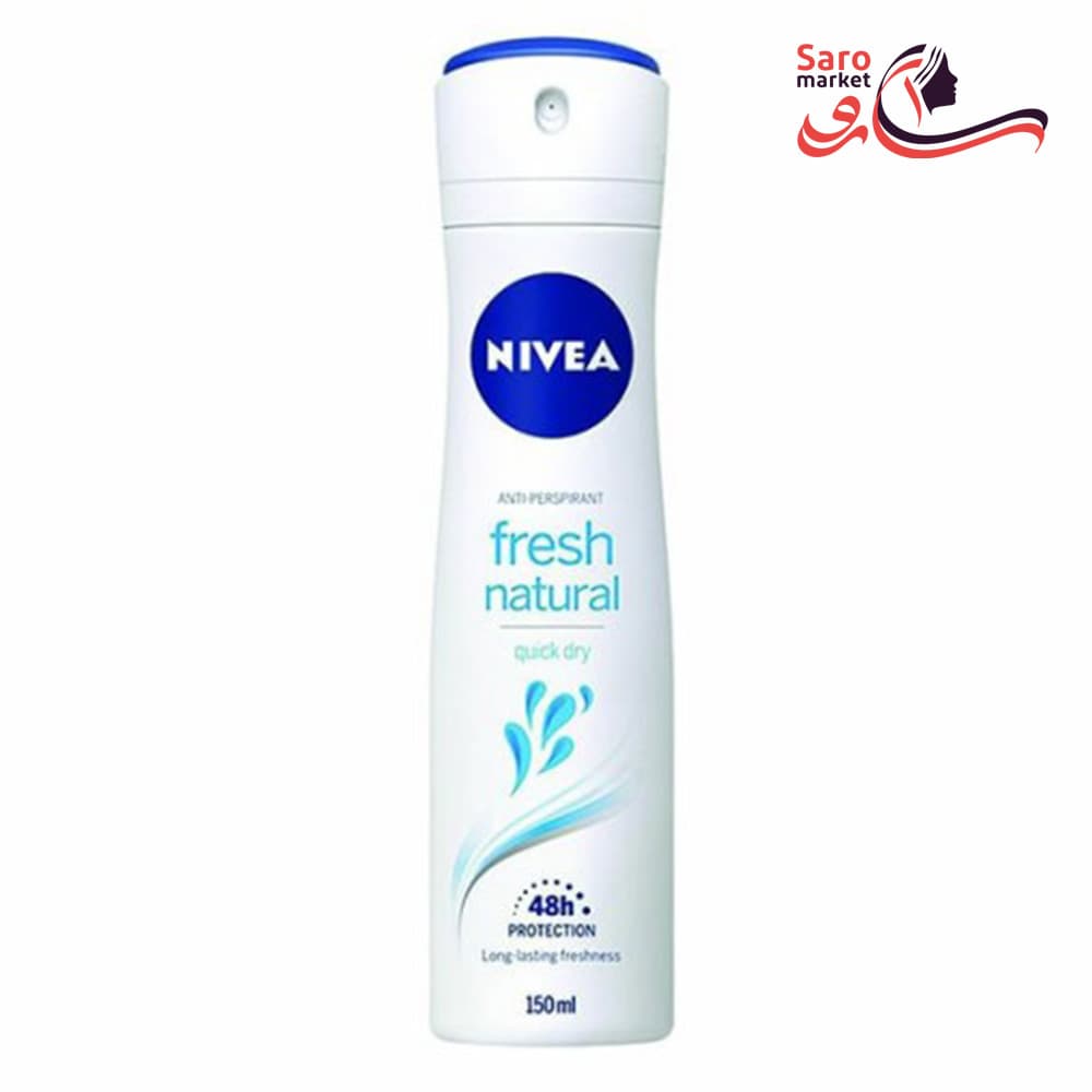 اسپری دئودورانت زنانه نیوآ مدل FRESH NATURAL