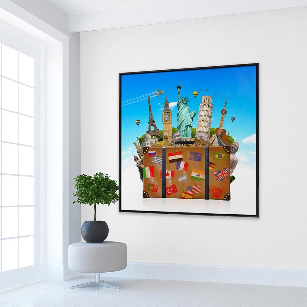 تابلو اماکن دیدنی و مشهور F10035700 — تصویر ۲