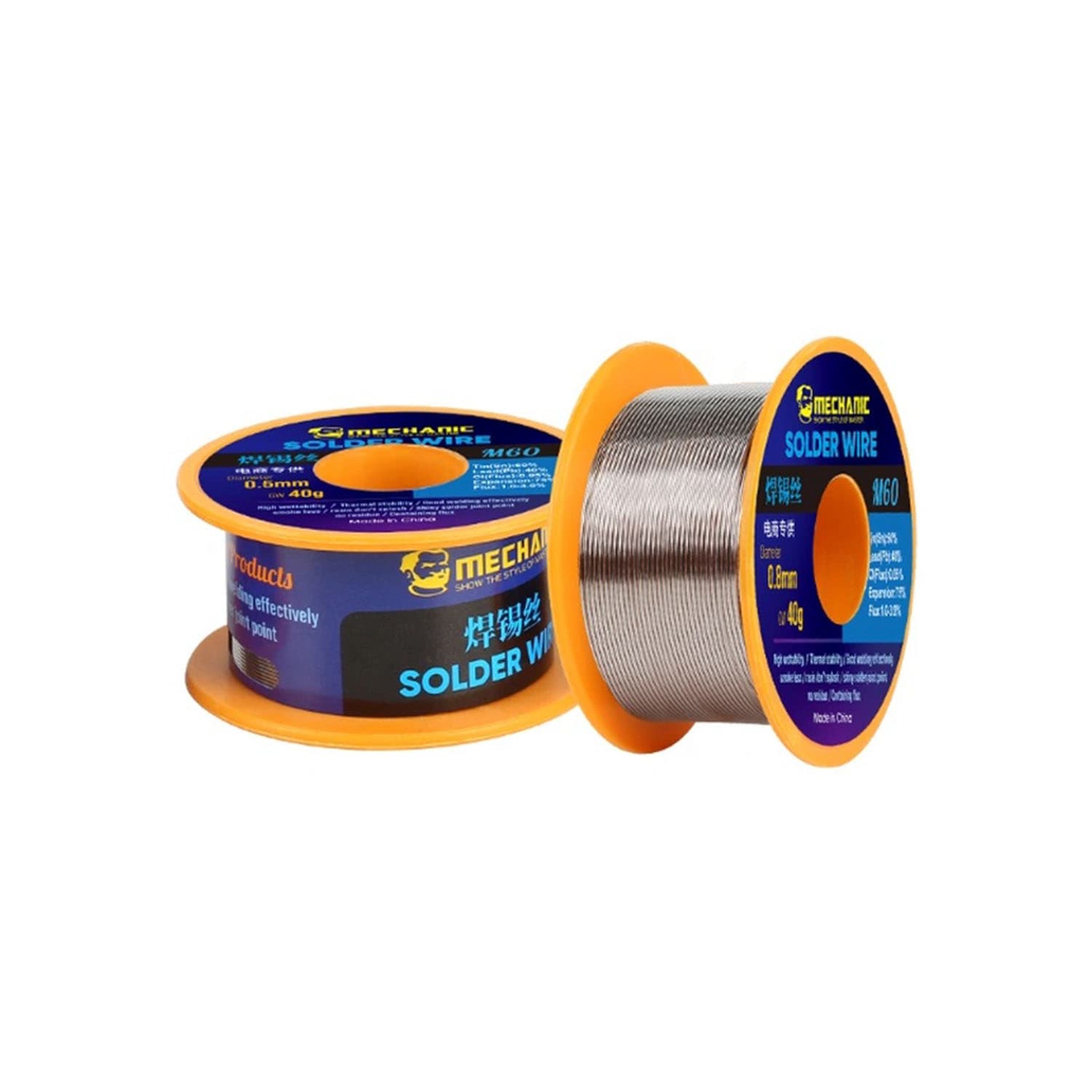 سیم لحیم 0.8mm مکانیک مدل MECHANIC M60