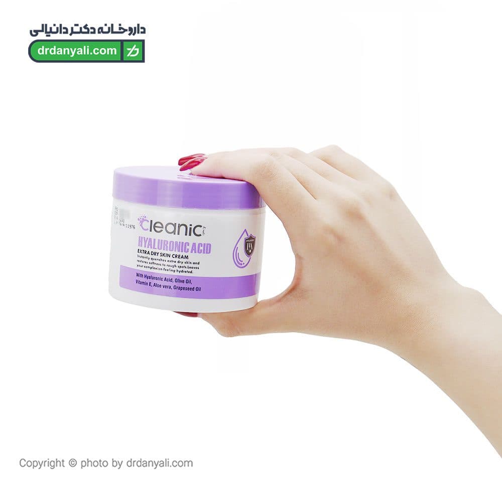 کرم دست و صورت هیالورونیک اسید کلینیک کیندی 225 گرم — تصویر ۲