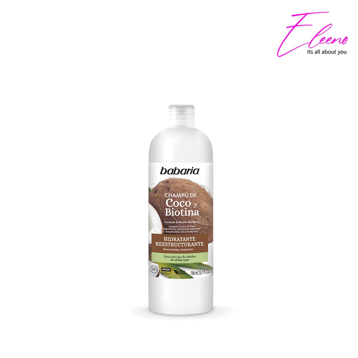 شامپو آبرسان باباریا مغذی Babaria Coconut Biotin