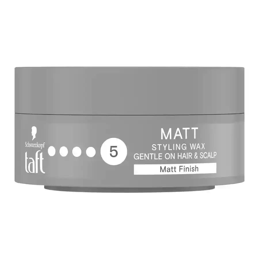 واکس موی سر تافت Taft مدل Matt قدرت نگهداری بالا حجم 75 میل — تصویر ۲