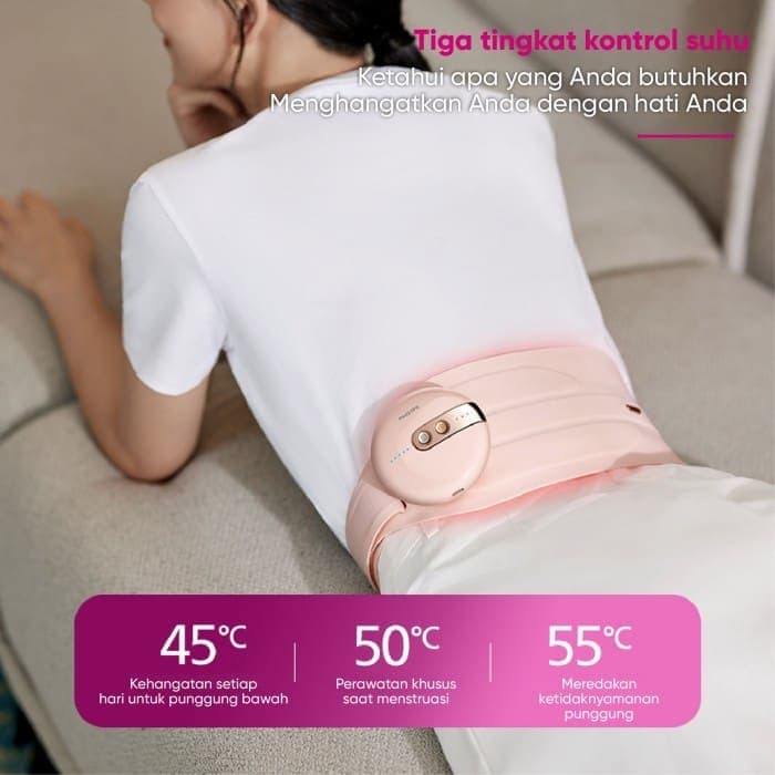 ماساژور حرارتی شکم و کمر فیلیپس PHILIPS PPM4325 (اورجینال ارسال فوری) — تصویر ۷