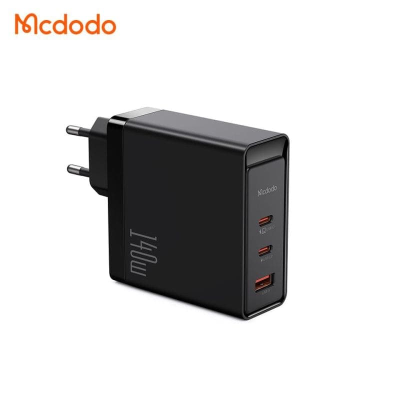 آداپتور شارژ 3 پورت 140 واتی مک دودو Mcdodo 140W GaN5 Pro Fast Charger CH-2911 (اورجینال پلمپ ارسال فوری) — تصویر ۷