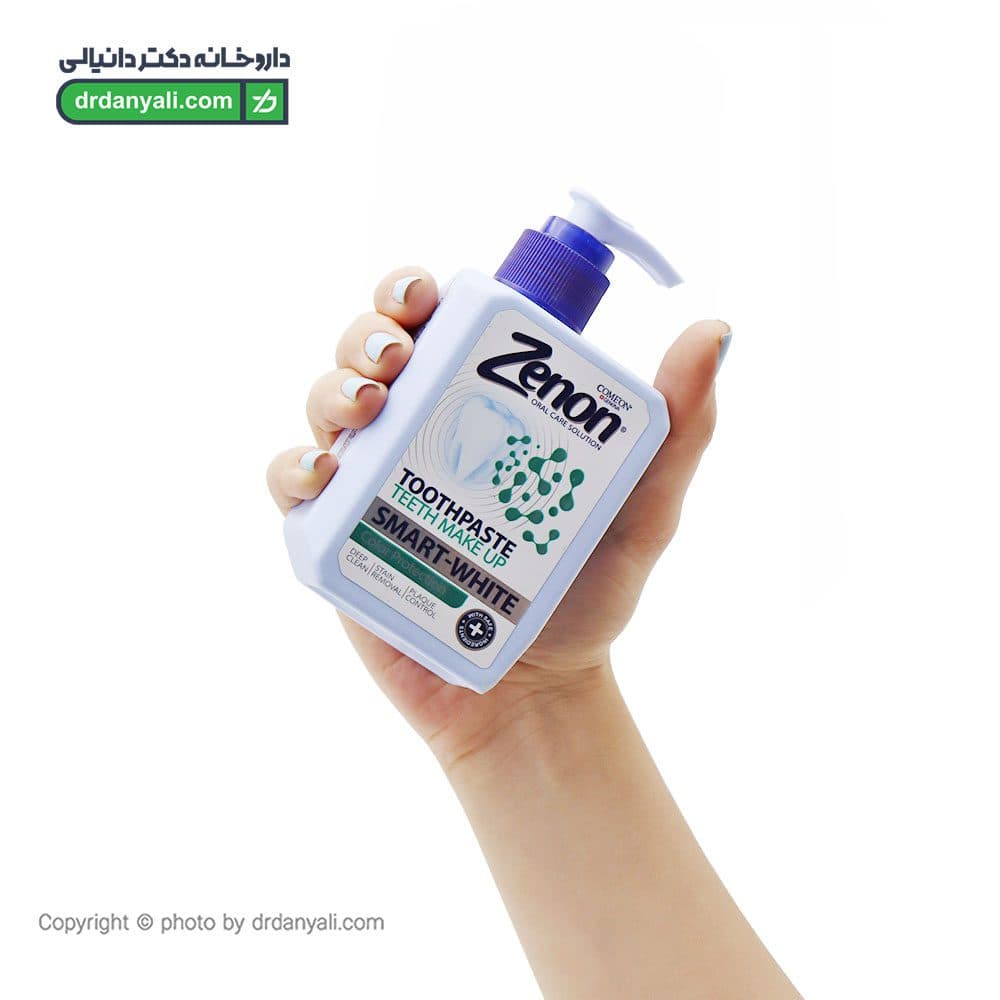 خمیر دندان سفید کننده زنون – کامان 230 میلی لیتر — تصویر ۲