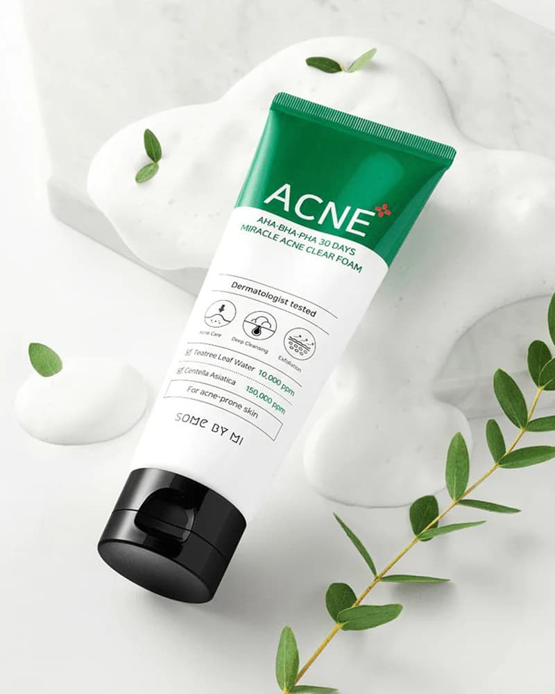 فوم شوینده صورت سام بای می ضد جوش Some By Mi Acne Foam — تصویر ۴