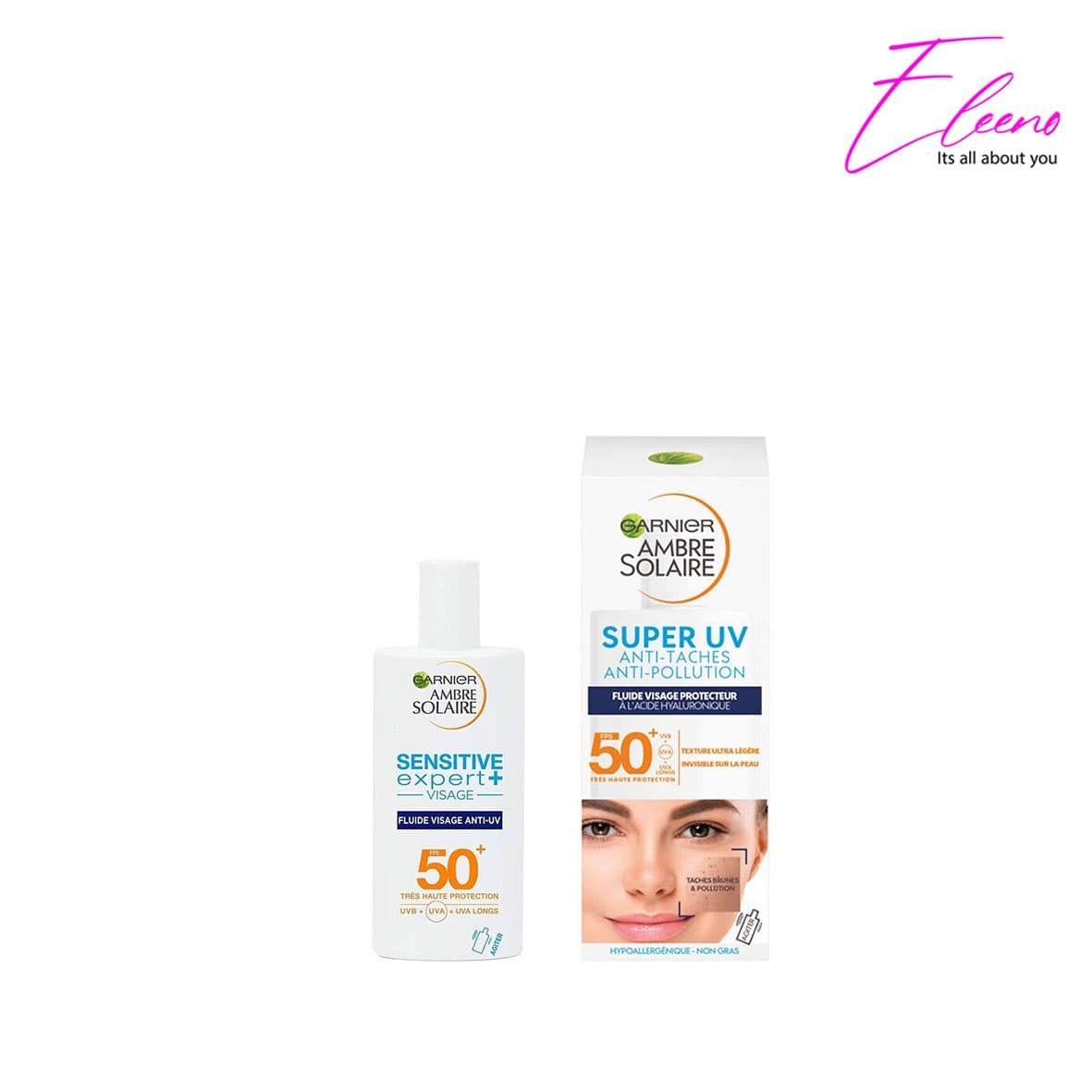 فلوئید ضد آفتاب گارنیر ضدلک Garnier Ambre super uv