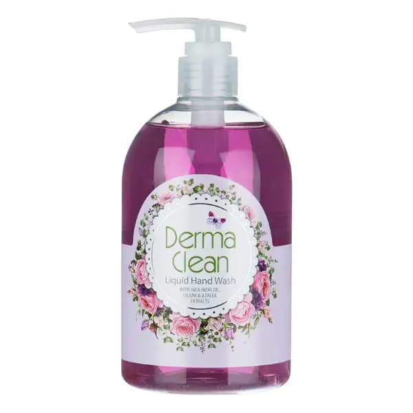 مایع دستشویی درما کلین Derma Clean حاوی عصاره لیلیوم و آزالیا حجم 500 میل — تصویر ۲