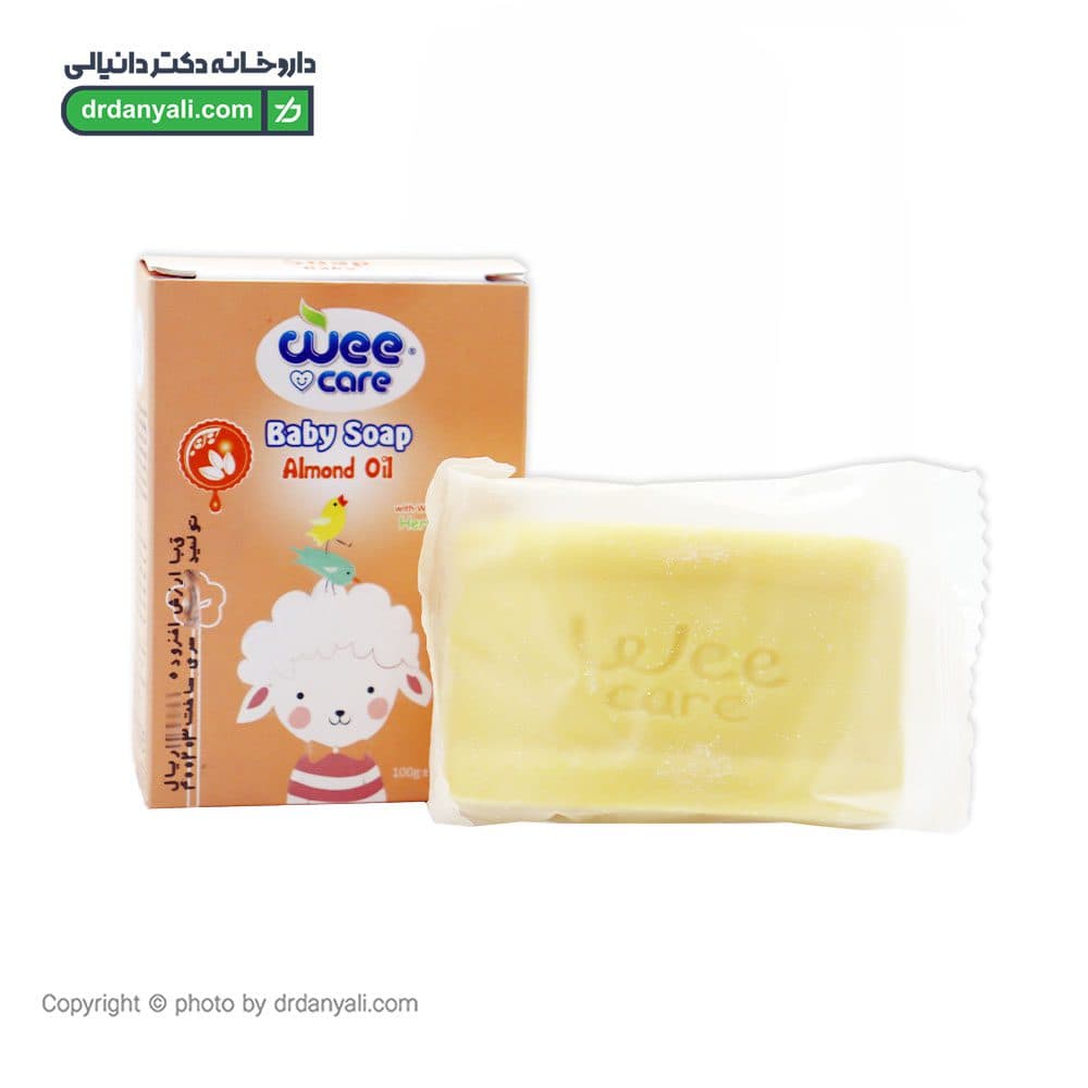 صابون بچه وی کر حاوی روغن بادام ۱۰۰ گرم — تصویر ۳