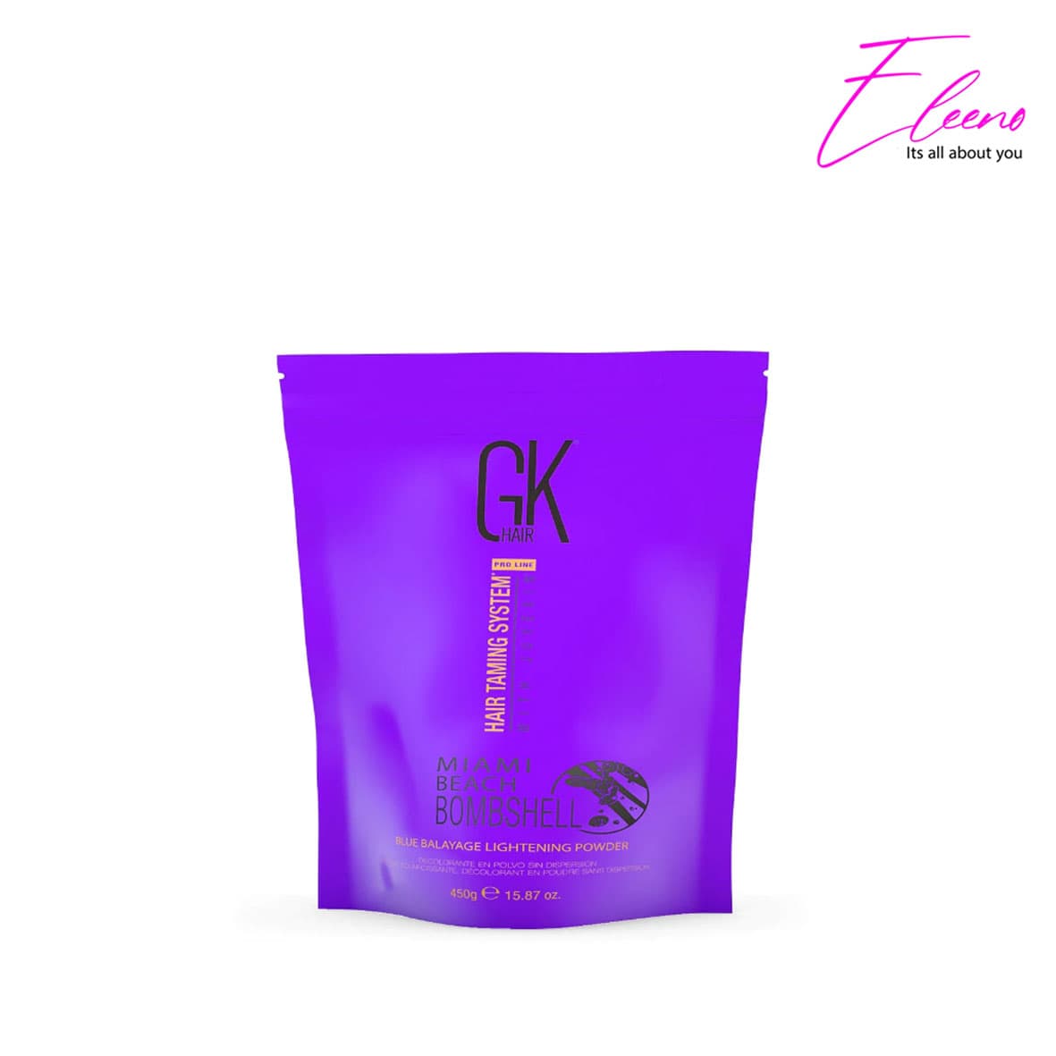 پودر دکلره جی کی تا پایه 8 مناسب بالیاژ GK Miami Beach Bombshell