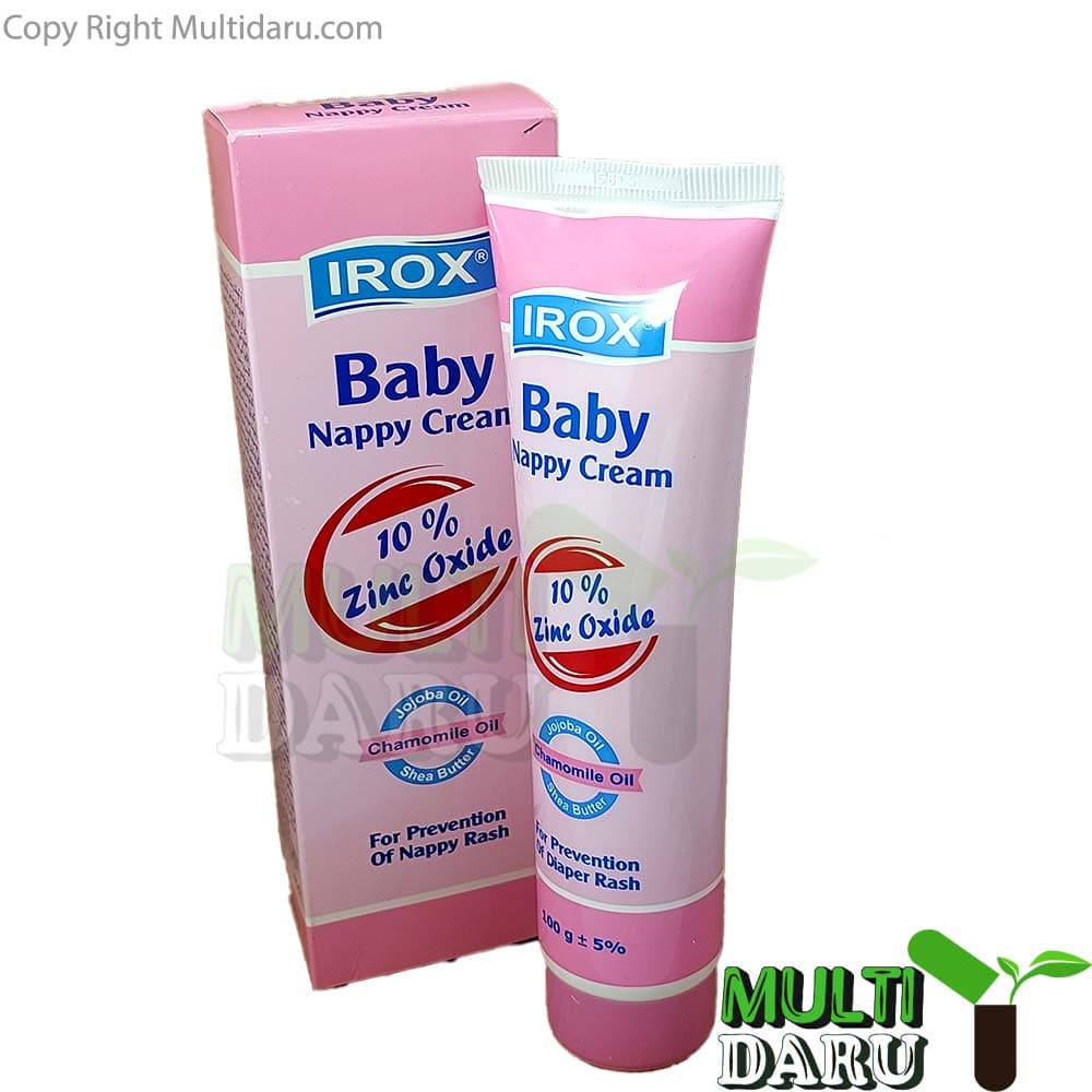 کرم محافظ پای بچه ایروکس حاوی زینک اکساید پیشگیری از حساسیت 100 گرم — تصویر ۲