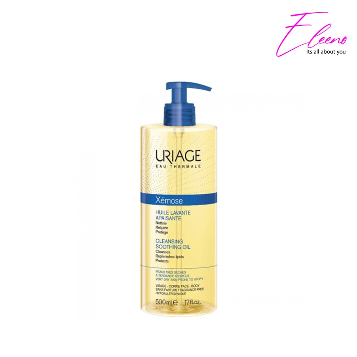 روغن پاک کننده اوریاژ پوست خشک 500 میل Uriage Xemose