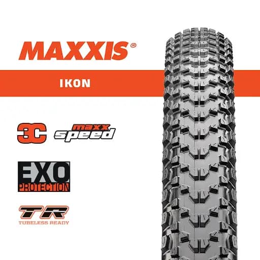 تایر لاستیک Maxxis IKON 27.5×2.35 60PSI 3C EXO TR تیوبلس دوچرخه
