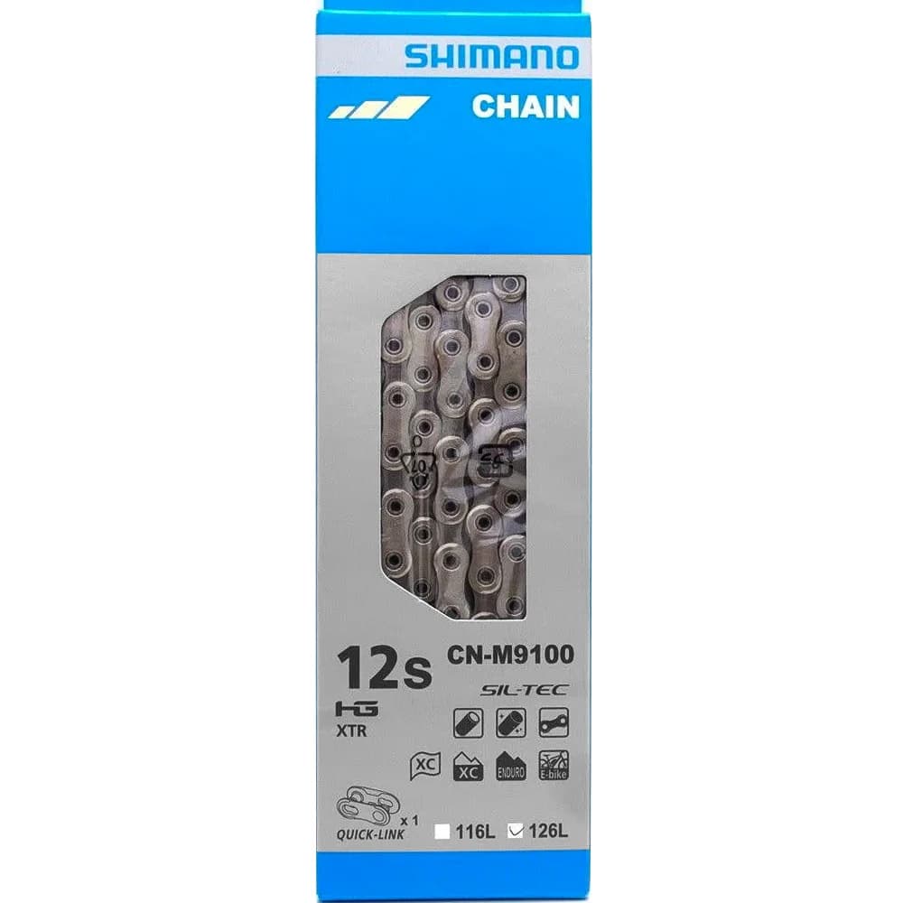 زنجیر شیمانو Shimano CN-M9100 دنده 12 سرعته 🚴‍♂️