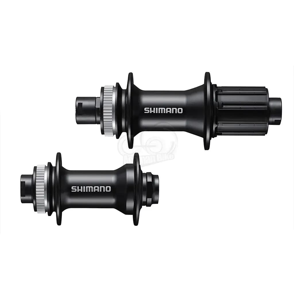 خرید توپی شافت شیمانو Shimano FH-HB-MT400-B 36 Hole Center Lock Disc دیسک 36 سوراخ E-THRU Axle عقب کشویی و جلو دوچرخه Front and Rear Hub CS Bicycle / 🚲 اصل با گارانتی 2 سال ©️
