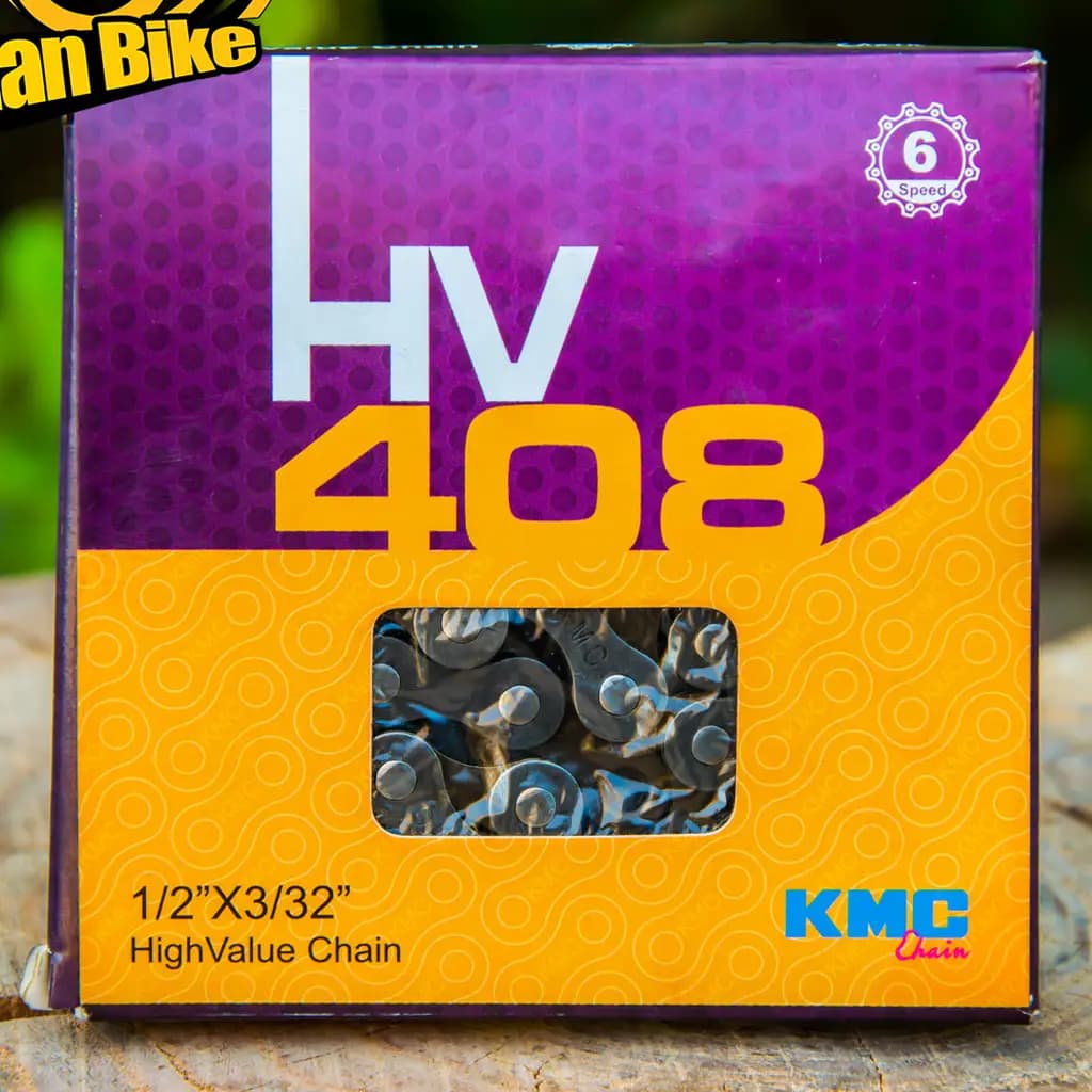 زنجیر دوچرخه KMC HV408 خرید زنجیر اصلی 6، 7، 8 سرعته — تصویر ۲