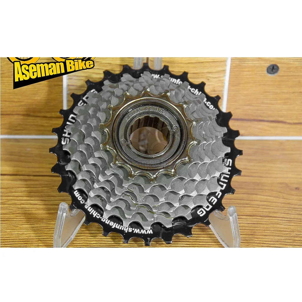 خودرو دوچرخه 7 سرعته SHUNFENG OK SF-FW05 🚴‍♂️ رزوه ای