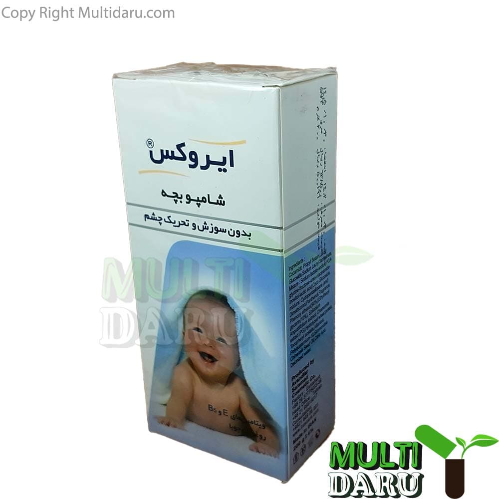 شامپو بچه ایروکس بدون سوزش ایروکس 200 گرم