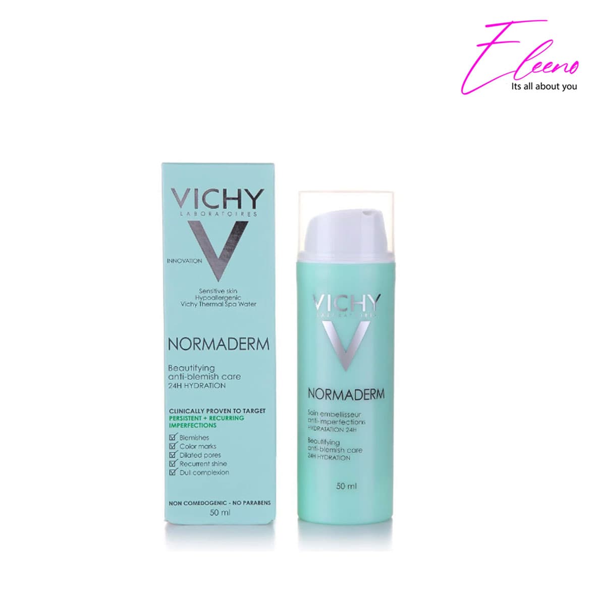 کرم آبرسان ویشی نورمادرم پوست چرب Vichy Normaderm