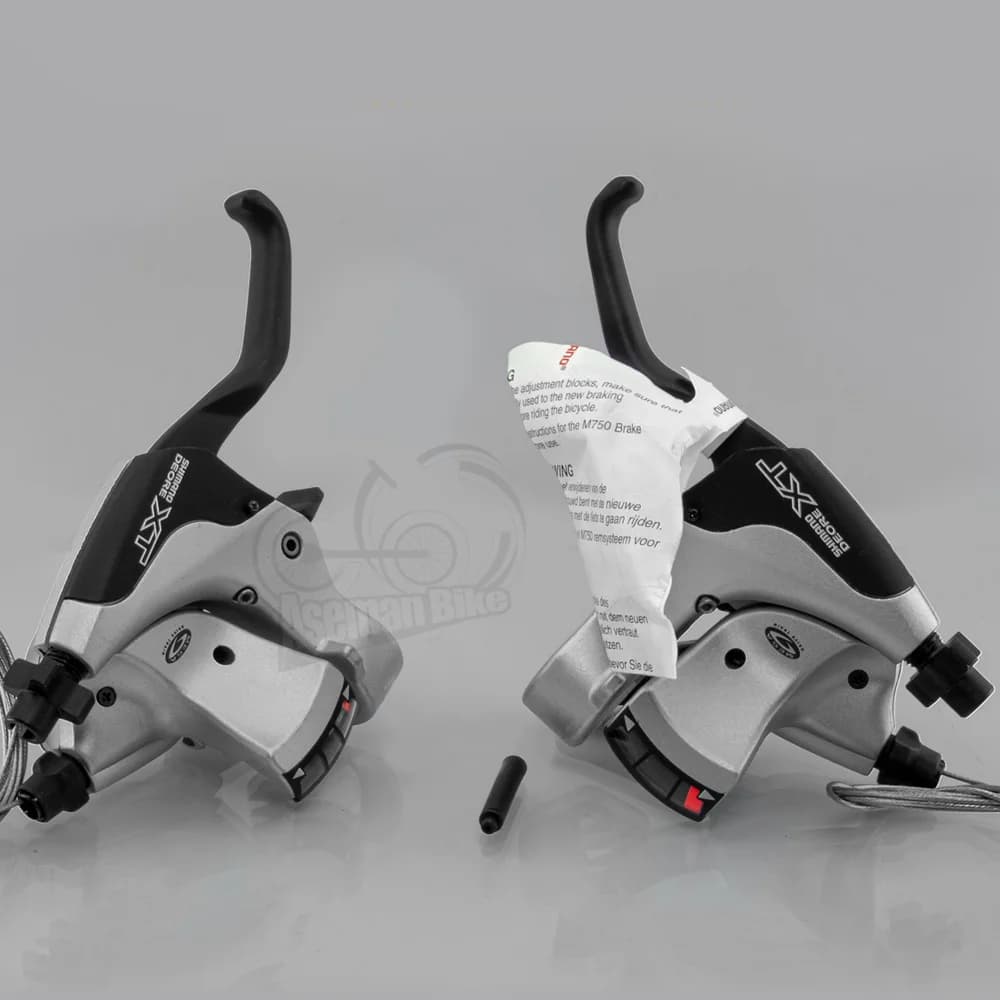 دسته دنده ترمز شیمانو Shimano Deore XT ST-M750 3×9 سرعته 🚴‍♂️
